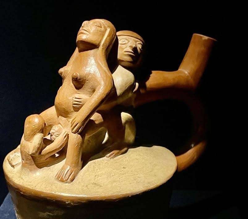 art piece by Museo Larco in Pueblo Libre peru