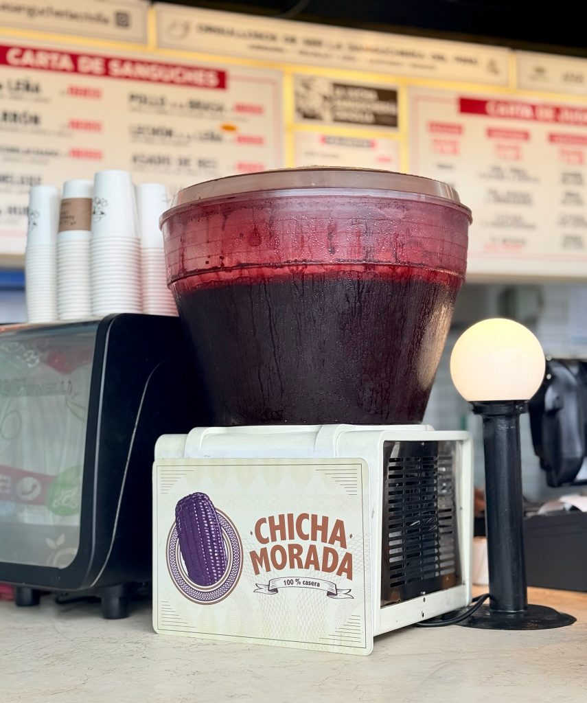 chicha morada drink machine