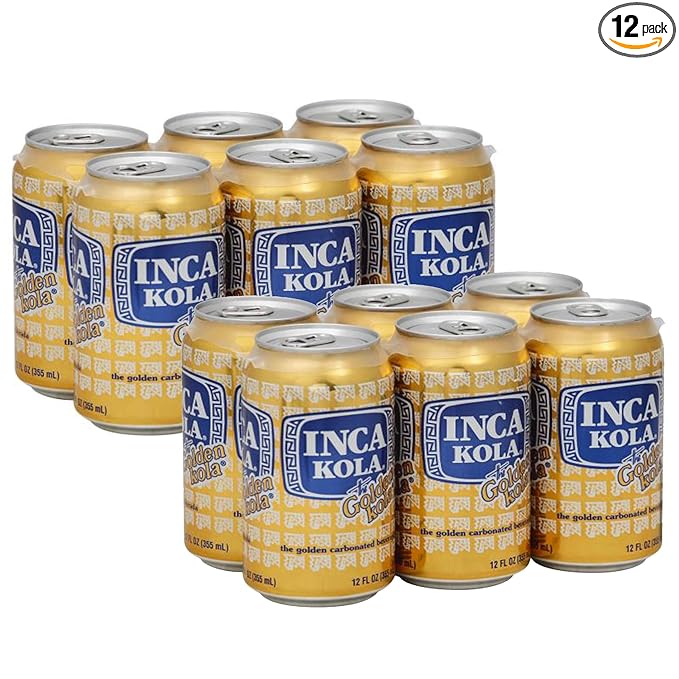inca kola cans from lima peru