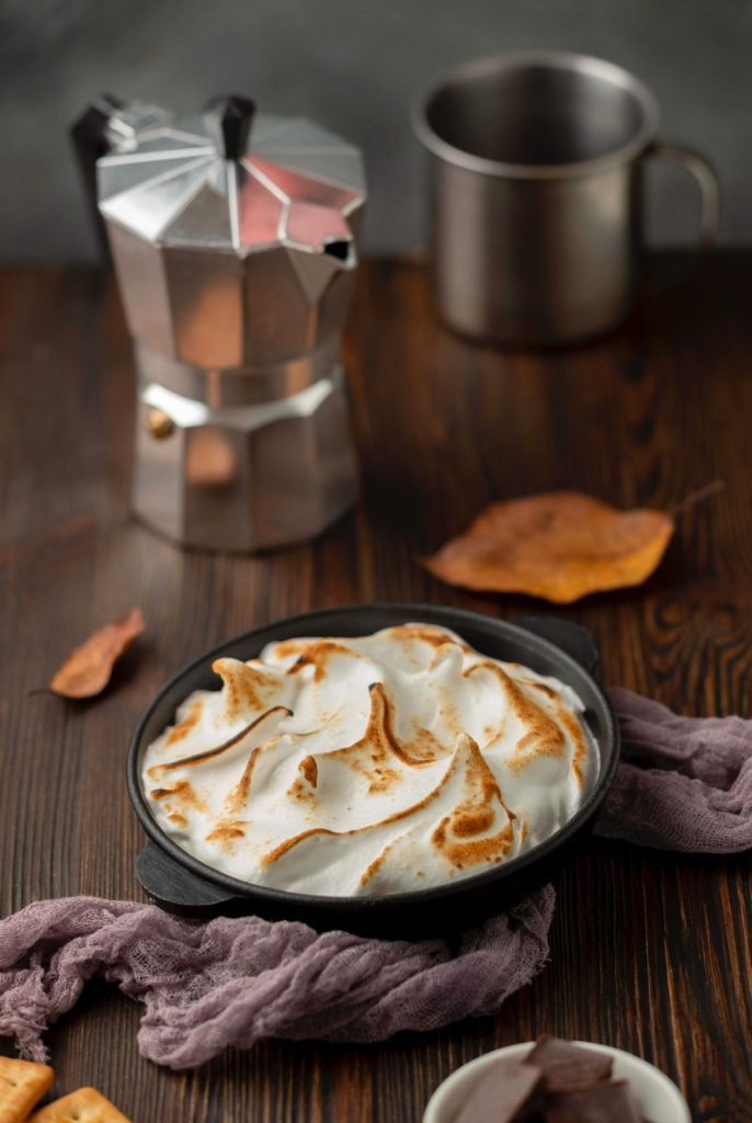 Suspiro Limeño peruvian dessert in lima peru