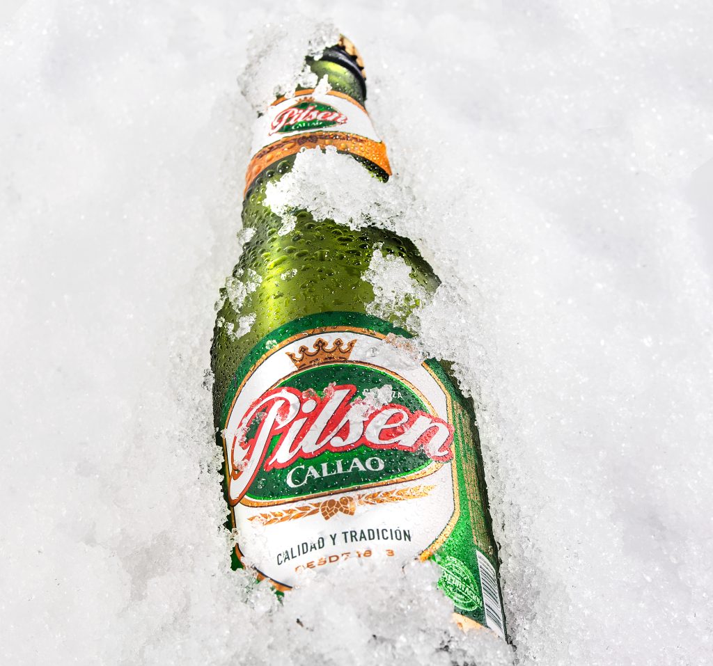 Pilsen beer bottle