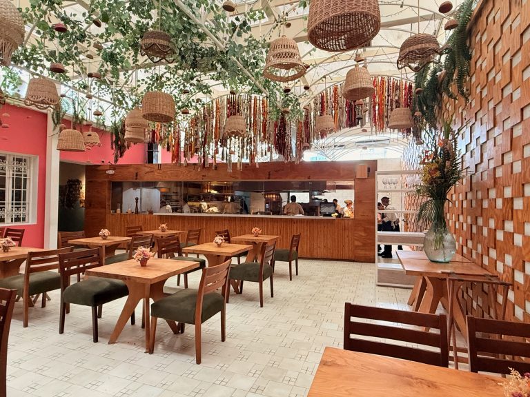 astrid and gaston kitchen and dining area in lima peru