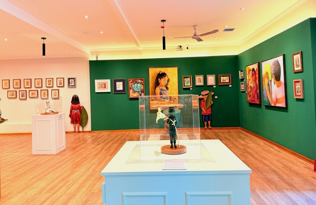 Jade Rivera Gallery exhibit room