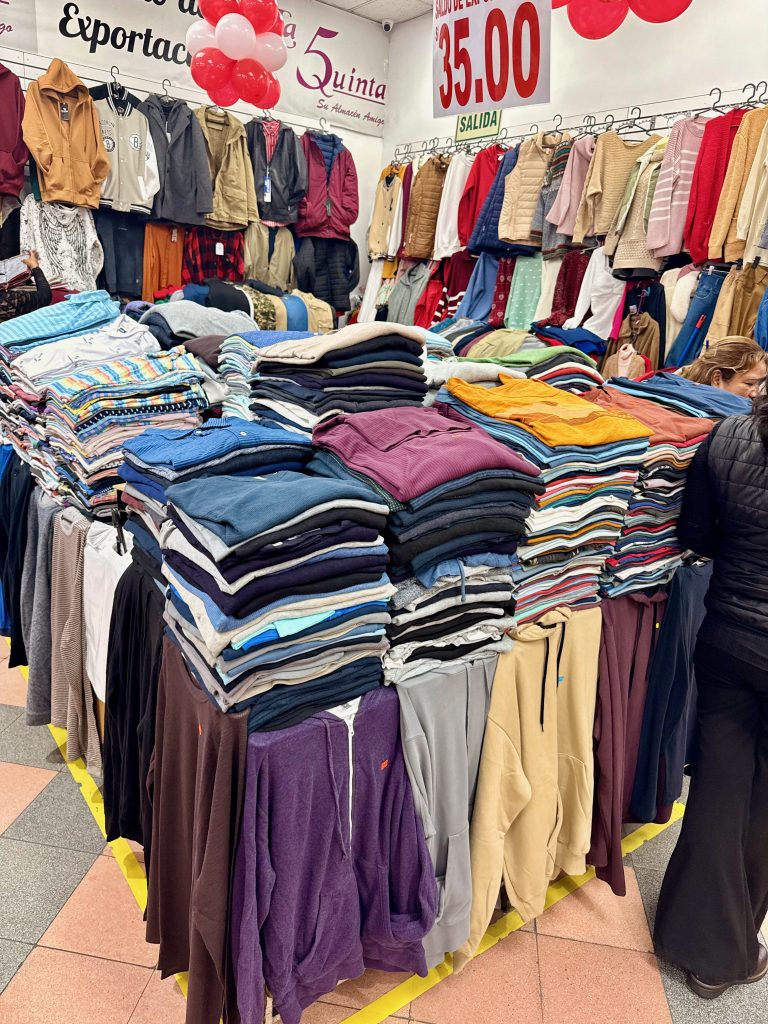 la quinta clothing on display