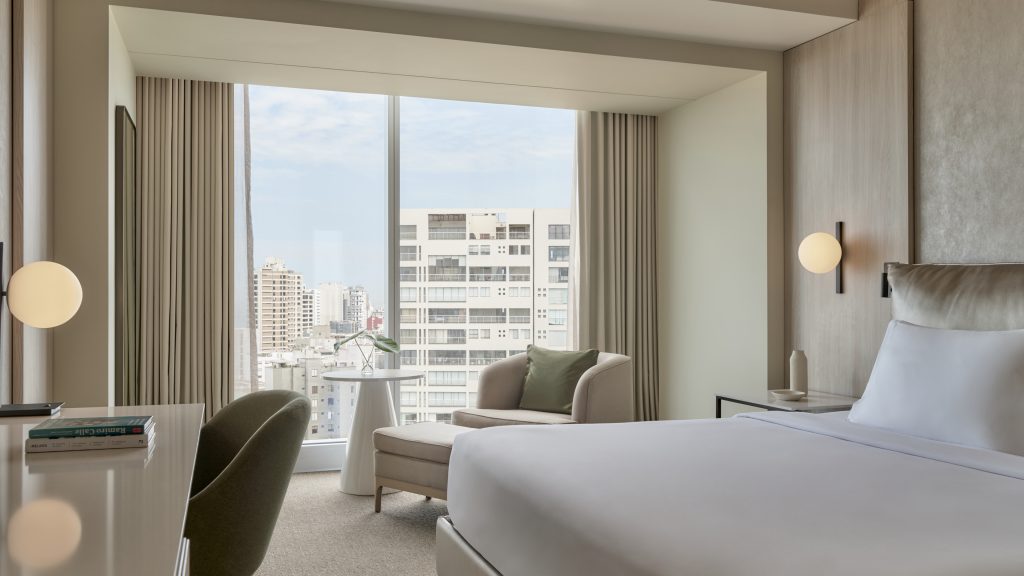 Premium city view of souma hotel lima room