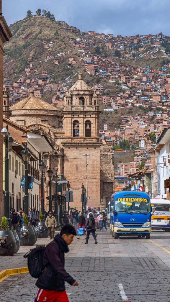 cusco street view, elevation