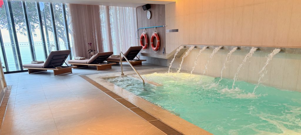 plunge pool at Presence Spa, InterContinental Lima